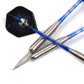 28g Darts Stainless Stell Tip and Marked Aluminum Shaft Darts with Black Skeleton Skull Dart Flight