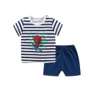 Boys Clothes Cartoon Designer Baby Cotton Clothes Set Girls Sport Clothing Sets Children Summer Tshirt +shorts 2pcs Suits