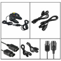 2pcs Plug And Play Controller Extension Cable Charging Game Data Line Portable Practical Game Console Adapter Lengthened For N64