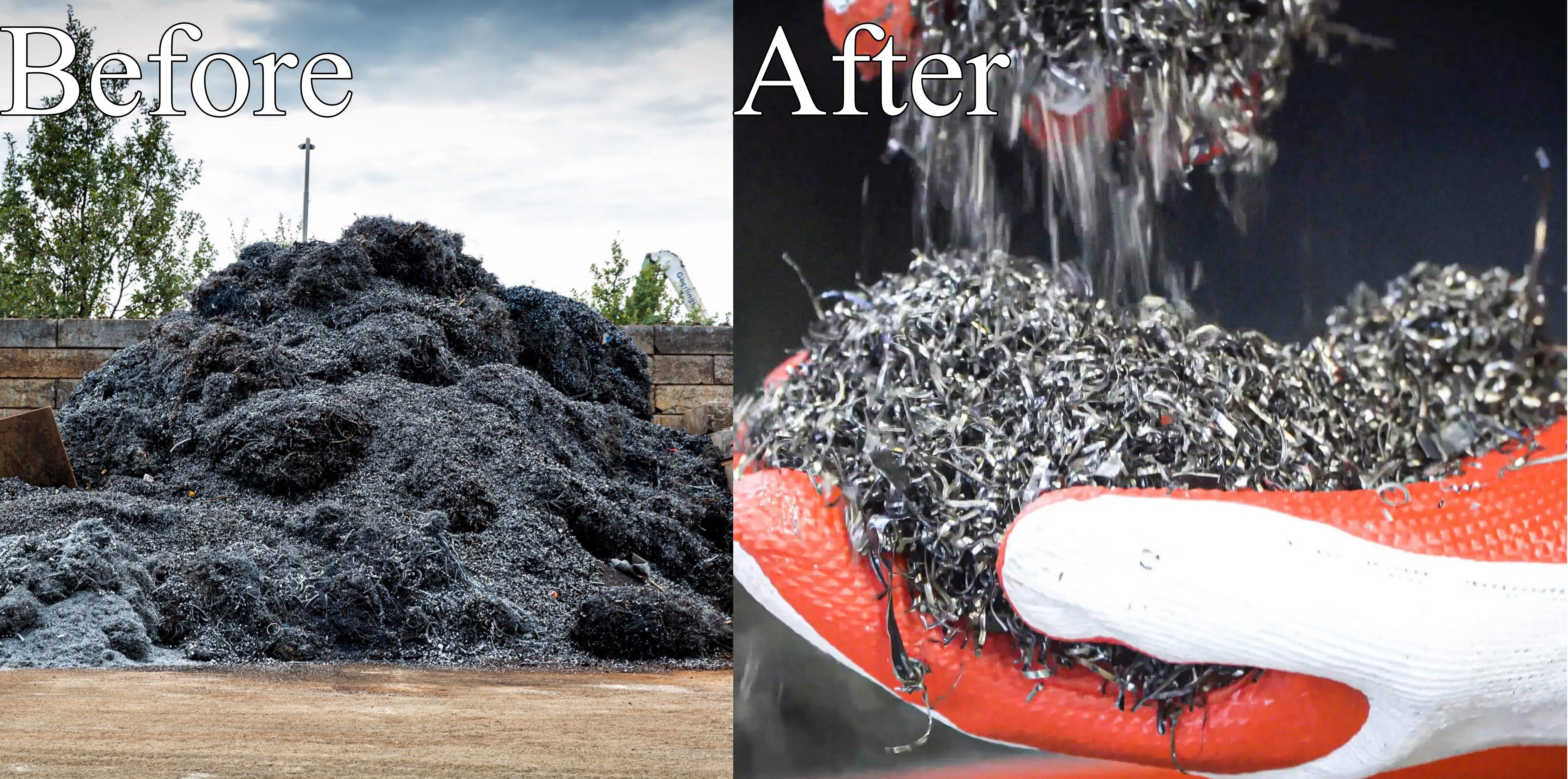 industrial metal shredder