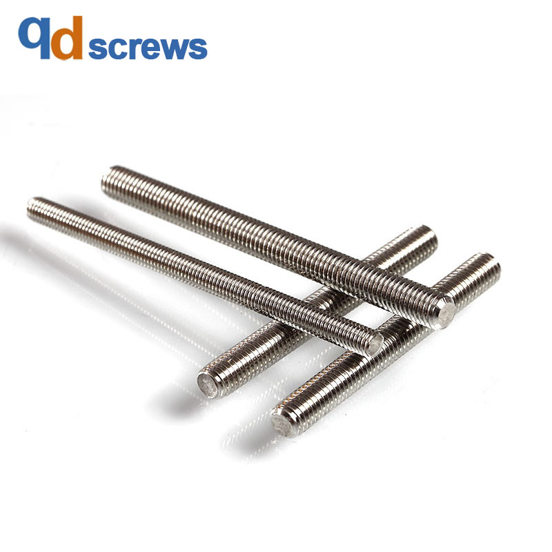304 M6 Stud bolts thread Rods Stainless steel bolts Screw rod thread bar DIN796
