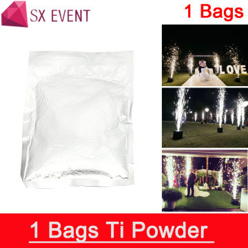 200g / bag Outdoor Indoor Cold Spark Sparkler Apply Metal Titanium Powder For Cold Flame Stage Fireworks Machine Powder