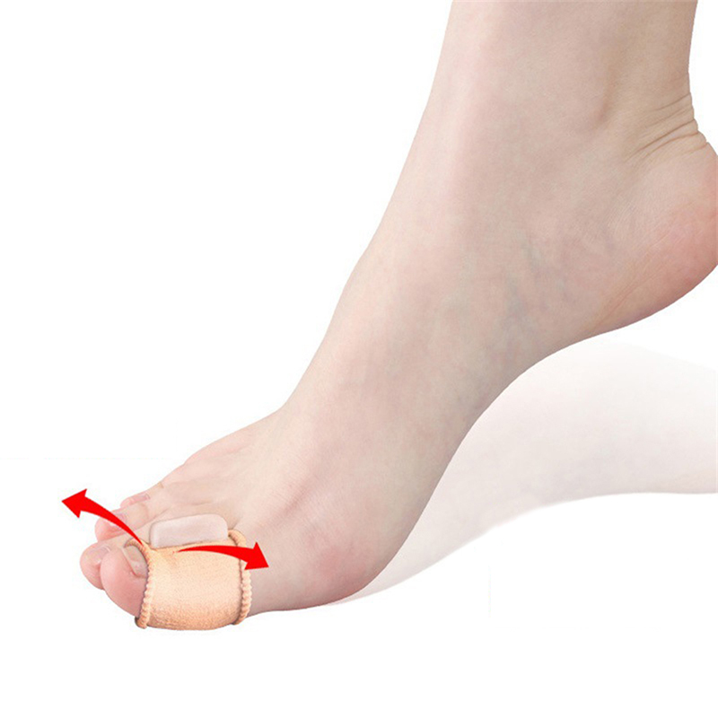 1 pcs Toe Separator Corrector Hallux Valgus Straightener Orthodontic Toe Braces Silicone Toe Foot Cover Care Tool 2020 New