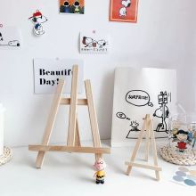 Foldable Desktop Wooden Holder For iPad Mobile Phone Tablet PC Stand Holder Book Holder Mini Easel big and small