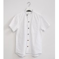 100% Wash cotton short sleeve chef shirt