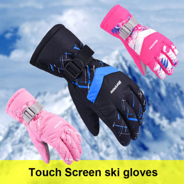 Hot!Men/Women/Kids Ski Gloves Snowboard Gloves Ultralight Waterproof Winter Sonw Warm Fleece Motorcycle Snowmobile Riding Gloves