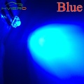 100pcs Bright Blue Led 5mm Dome Super Flux Water Clear Piranha Diode 555~560NM 2000~2600MCD Leds Car Light Diodes Lamp Bulb