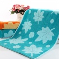 4pcs Maple Printed Quick-Dry towel 100% Cotton bath beach face towel sets for adults bathroom 34cm*75cm gift