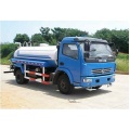 Dongfeng 7T 4x2 black sintex bulk water tank