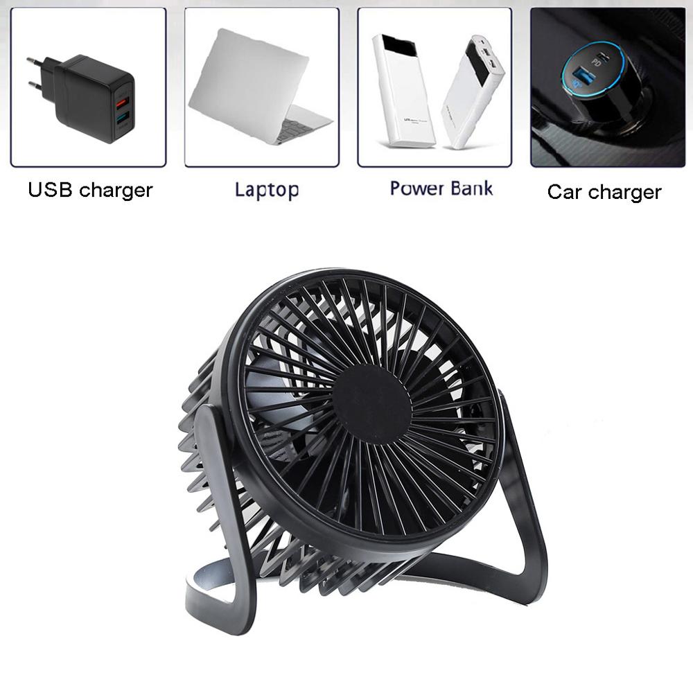 USB Powered 5 Inch Portable USB Desk Fan with ON OFF Switch Personal Cooling Fan for Home Office Table Desktop Outdoor