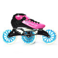 3 Wheel Carbon Fiber Inline Speed Skates Shoes Pink Red Black Yellow EUR 30 to 45 3X125mm 110mm 125MM Roller Skate for MPC PS KR