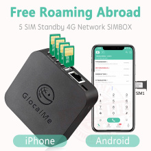 Glocalme Call Multi SIM Dual Standby No Roaming Abroad 4G SIMBOX for iOS & Android No Need Carry WiFi / Data to Make Call &SMS
