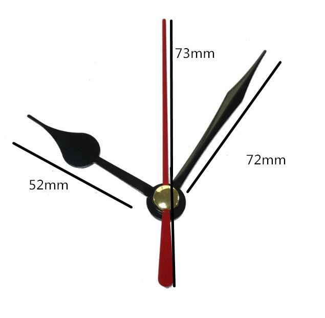 10 sets/lot Wall Clock Mechanism Watch DIY Mechanism Quartz Clock Movement Parts Replacement Repair Clock Parts Hands Tools