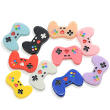 Kawaii Night Light Game Controller Flat Back Resin Cabochons Craft For Cellphone Case Decoration DIY Accessories Embellishments