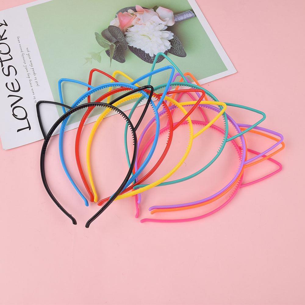 Fashion Cat Ears Tiara Princess Headband Women Hair Accessories Sweet Hair Band for Girls Hair Ornaments Party Props Headwear