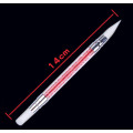 Full Beauty Dual-ended 2 Ways Silicone Nail Art Sculpture Pen 3D Carving DIY Glitter Powder Liquid Manicure Dotting Brush
