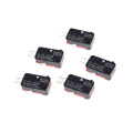 5pcs/lot 250V 16A Microwave Oven Door Arcade Cherry Push Button SPDT 1 NO 1 NC Micro Switch V-15-1C25