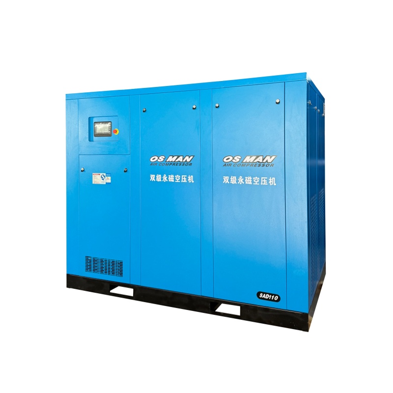 two stage screw compressor