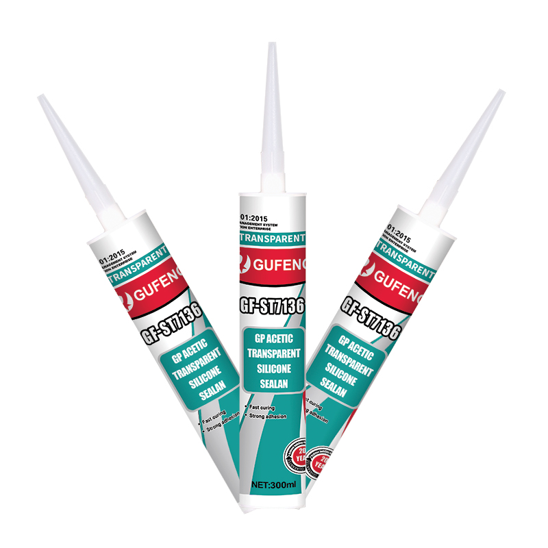 GP acetic transparant silicone sealant