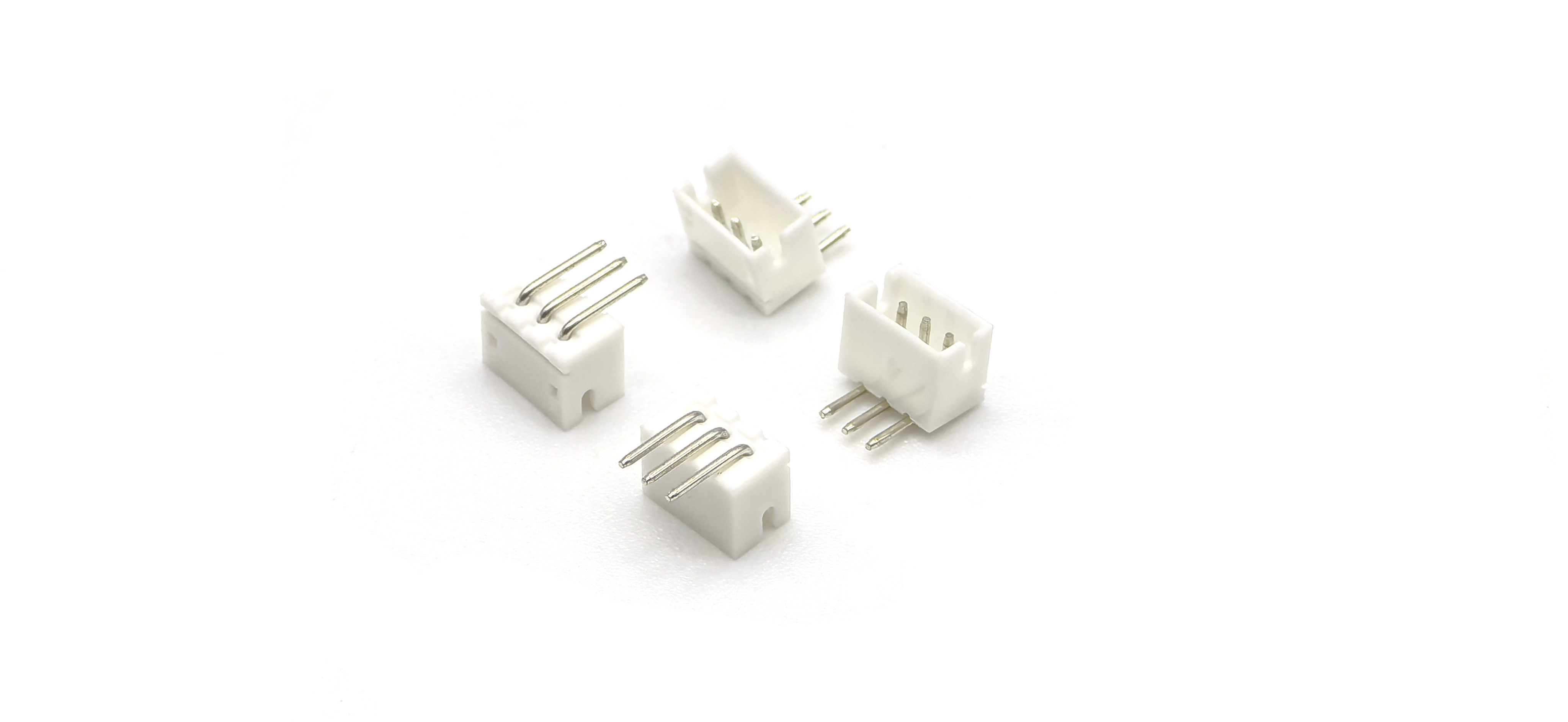 WAFER ZH1.5 Right Angle DIP Pin header Connector 1*3P