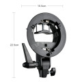 Godox S-Type Bracket Bowens S Mount Holder for Speedlite Flash Snoot Softbox Beauty Dish Honeycomb