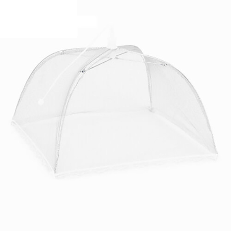 Food Cover Nylon Food Mesh Cover Food Tent 17"x17"Pop-Up Umbrella Screen Insect prevention Specialty Tools For Kitchen Gadgets