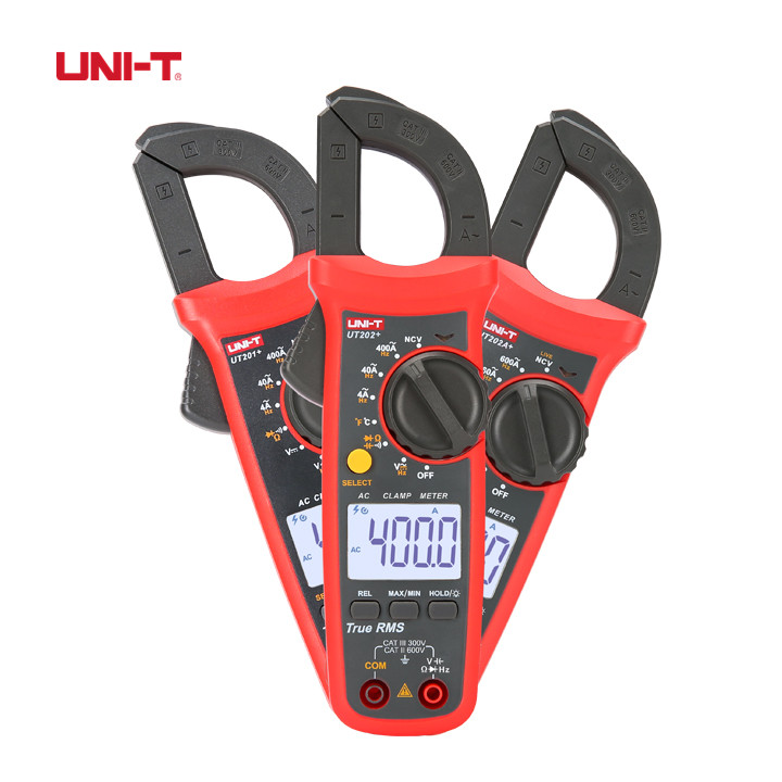 UNI-T UT202+ 400-600A digital clamp meter High precision intelligent anti burning true RMS