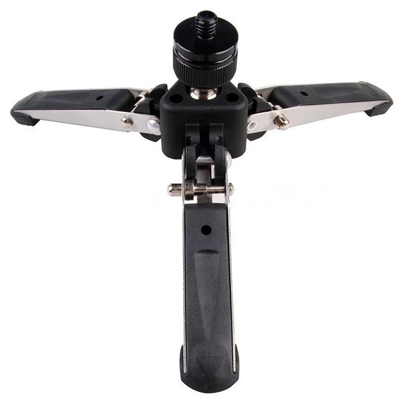 Universal Three-Foot Support Stand Monopod Base for Tripod Head DSLR L2S5