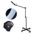 5X Magnifying Lighted Magnifier Light Floor Stand Beauty Makeup Tattoo Nail Salon Floor LED Lamp Skin Care Tool