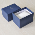 Custom Logo Cheap Blue Paper Watch Boxes