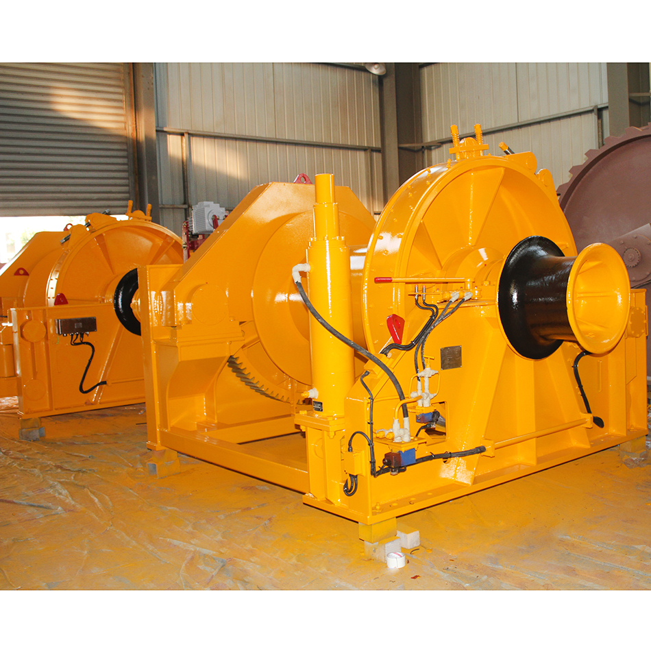 Ponton Manoeuvring Winch
