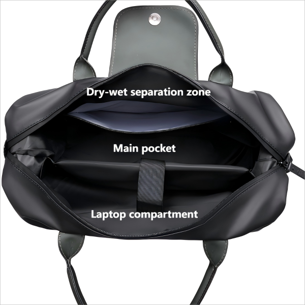 Men's Compact Waterproof Travel Handbag