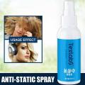 80ML Antistatic spray Static Remover Sprays For Clothes Anti-Wrinkle Anti Static Household Spray Anti-Sticking Chemicals La J1J6