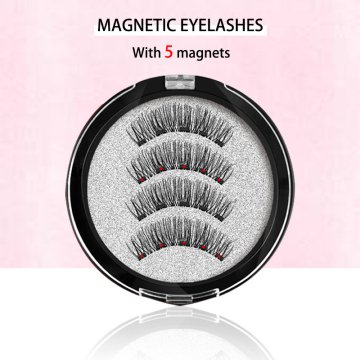 MB Magnetic Eyelashes With 5 Magnets 3D False Lashes dropshipping