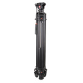 Viltrox VX-18M 1.88m Aluminum Professional Heavy Duty Video Camcorder Tripod with Fluid Head + Carry Bag for Camera DV