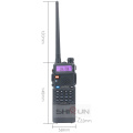 2PCS Baofeng UV-5R Walkie Talkie 3800mAh 5W Battery Dual Display Dual Band Baofeng UV5R Portable 5W UHF VHF Two Way Radios UV 5R