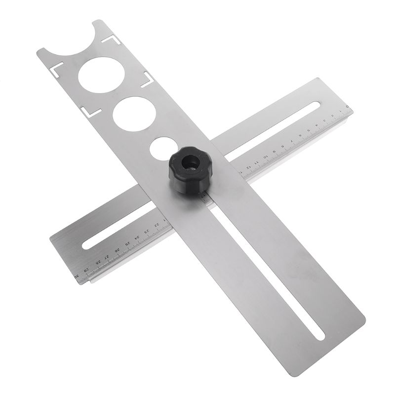 Tile Locator Hole Puncher Tapper Adjustable Tile Fixing Decoration Accessory Layout Tool for Building Construction