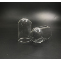 30pcs/lot 38x25mm wholesale mini tube bell jars glass globe bubble cover dome wish diy glass bottle vial pendant necklace decor