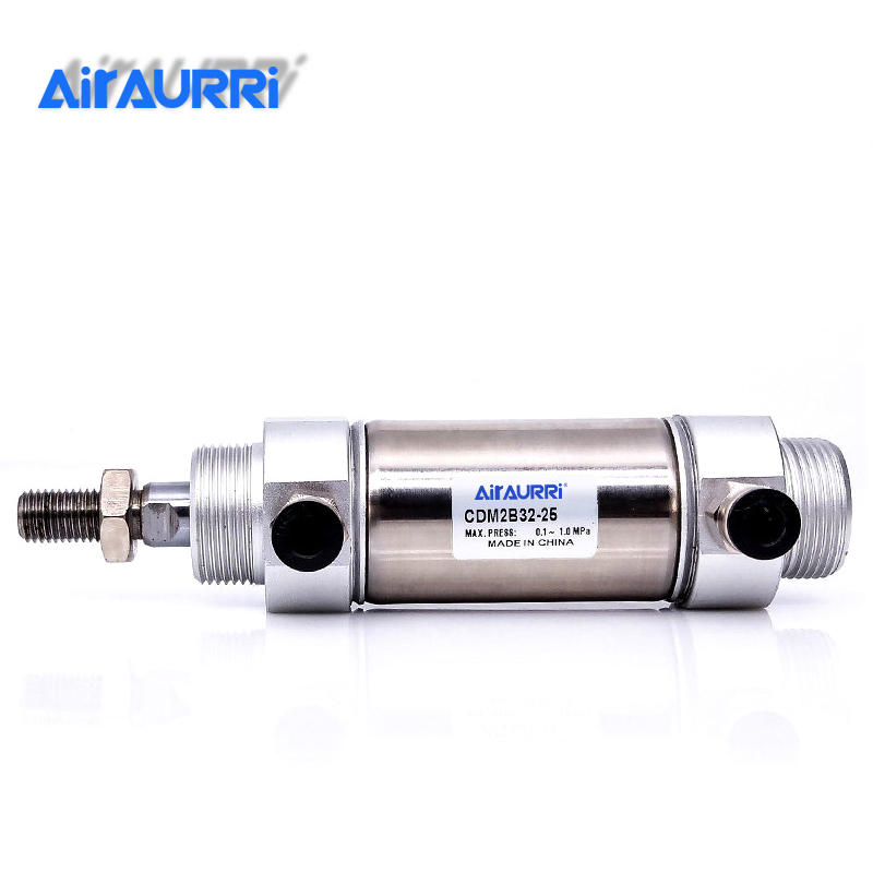 CDM2B Bore 25mm stroke 20-300mm SMC type Built-in magent Mini Air Cylinder stander type double Acting Single rod CDM2B25-20Z