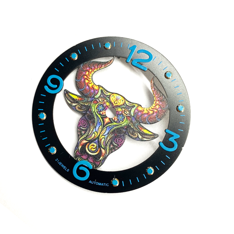 3D watch dials