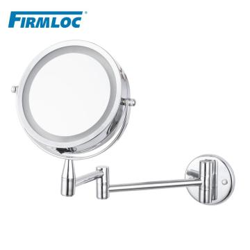 Firmloc LED 8 inch 10X Magnifying Bathroom Mirror Vanity Wall Mounted Makeup Bath Mirror Smart Mirror Free Shipping Products