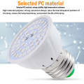 80 LED Plant Grow Light Bulb Cup Indoor Growing Lights Flower Veg Hydroponic Vegetable Potted Bonsai Seeding Lamp SMD2835