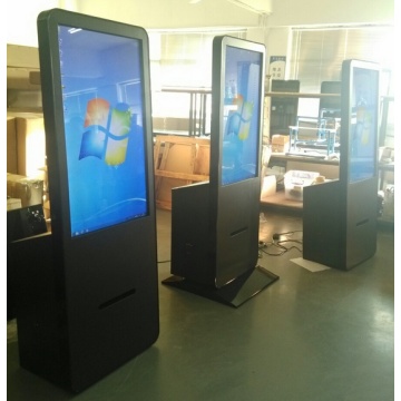 Wireless WIFI PC built in self-service payment receive kiosk TFT LCD touch photo printing terminal signage totem