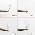 2020 Camellia Individual Eyelashes Volume Hybrid Fanning False Fashes Extension for professional Handmade Natural Soft