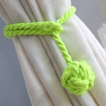 2 piece Window Tied Balls Hand-Knitted Cotton Cords Tie Ball Decoration Creative Curtain Accessories Hang Ball CP062C