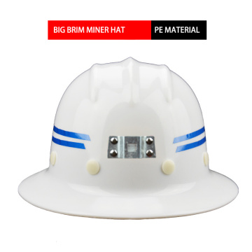 Full Brim Hard Hat Construction Mine Safety Helmet Lightweight High Strength Work Cap Protection Helmets