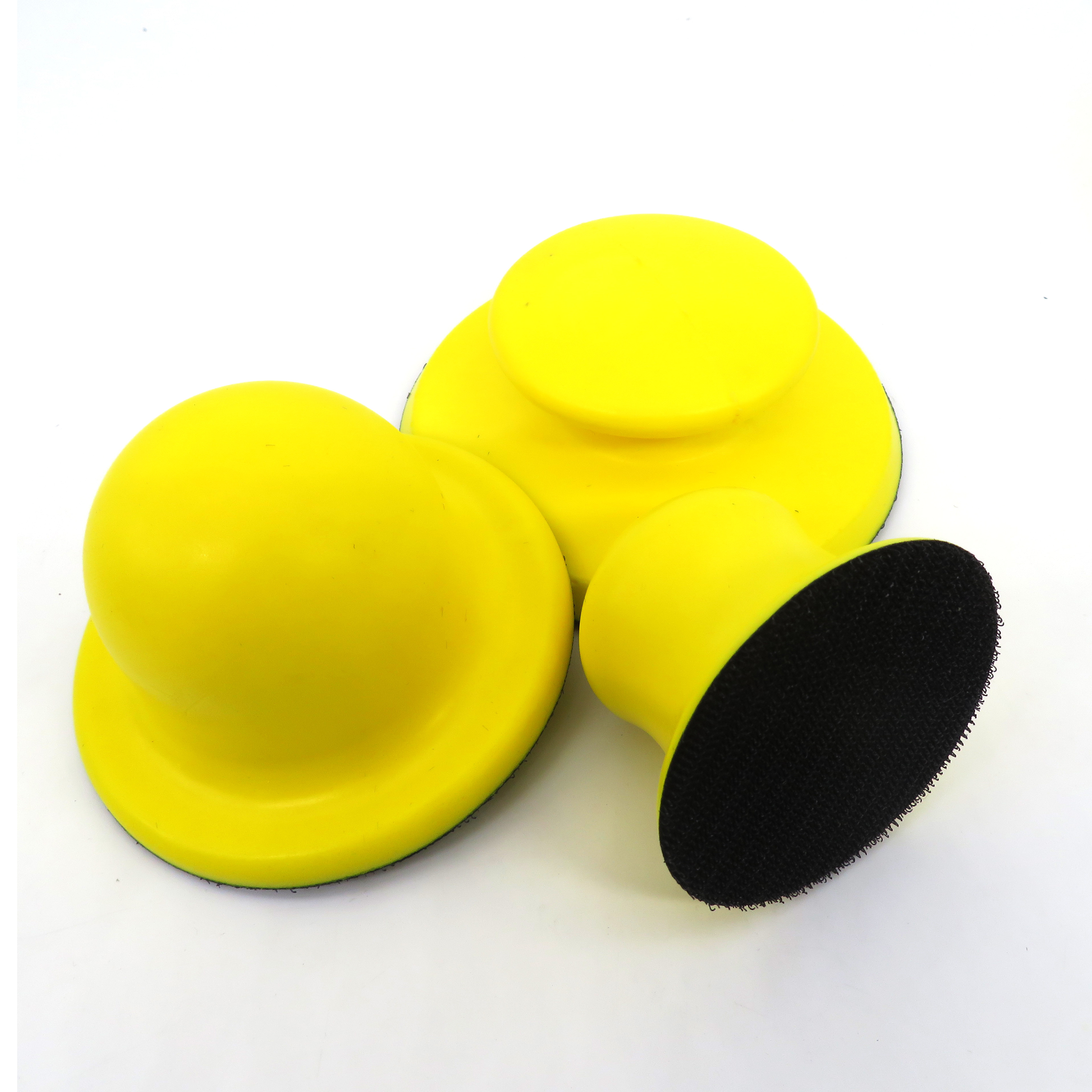 Sanding Disc Holder Sand paper Backing Polishing Pad Hand Grinding Block PU Foam Sanding Disc