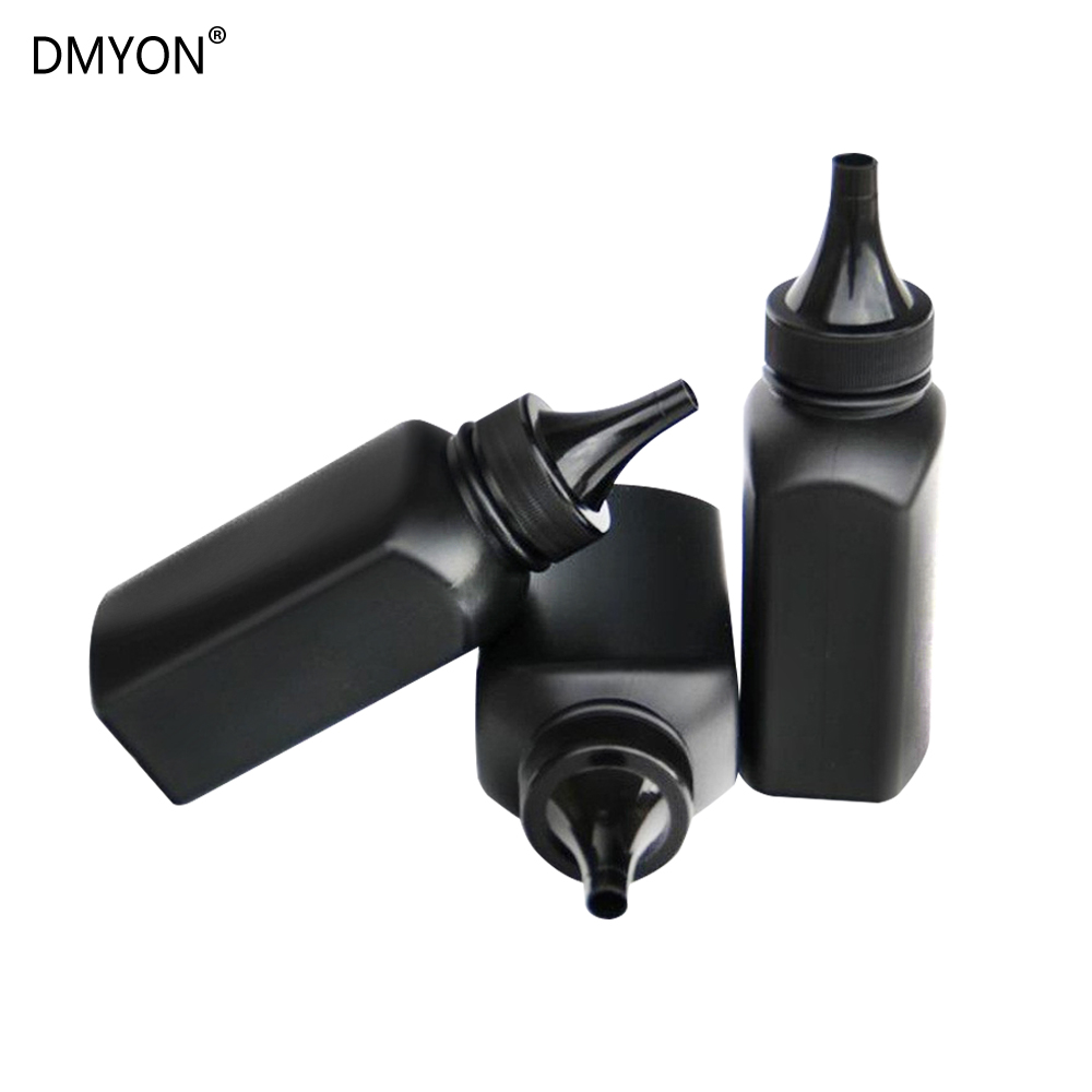 DMYON Refill Toner Powder CRG 103 303 703 Compatible for Canon for LBP-2900 LBP2900 LBP-3000 LBP3000 Printers Powders Clip
