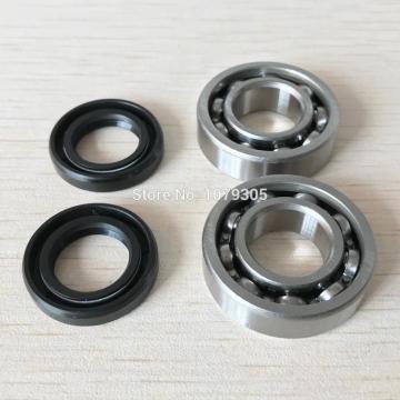 Crankshaft Oil Seal grooved ball Bearing Kit For STIHL MS180 MS170 MS 180 170 018 017 Chainsaw