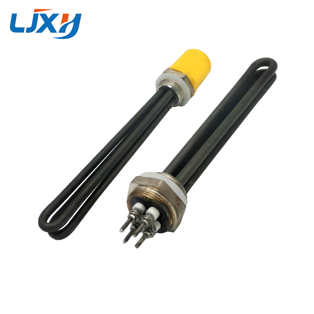 LJXH Copper DN25 (1") Heating Element Electric Water Heaters Parts 3KW/6KW/9KW/12KW 220V 304SUS with Green Oil